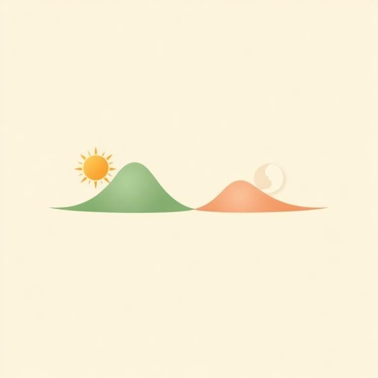 Calm illustration for Bipolar Disorder